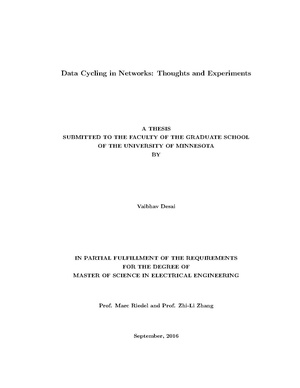 Desai Data Cycling in Networks Thoughts and Experiments.pdf