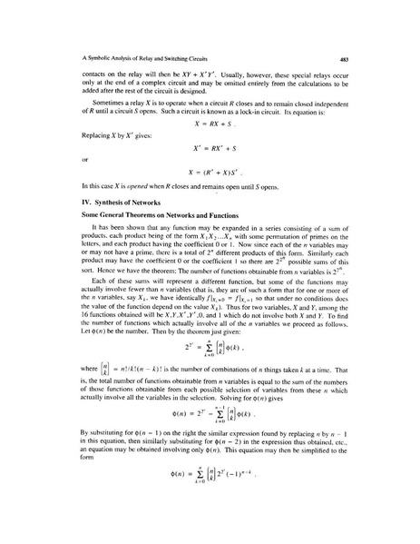 File:Shannon A Symbolic Analysis of Relay and Switching Circuits.pdf
