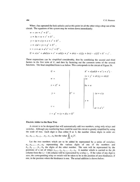 File:Shannon A Symbolic Analysis of Relay and Switching Circuits.pdf